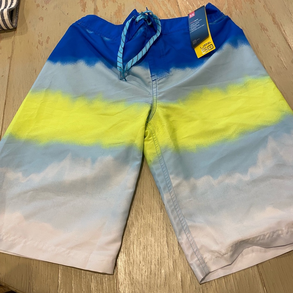 Under Armour Youth Swim Trunks NWT